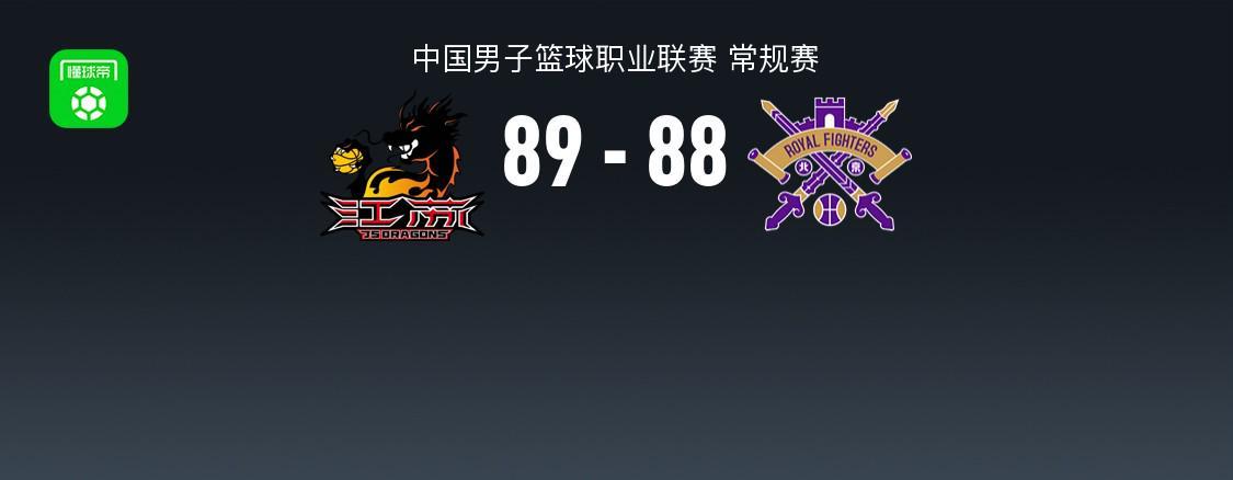 188金宝博体育官方入口-江苏89-88险胜北控，里勒28分错失绝平罚球，贾尔斯30+13
